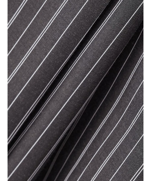 Perfect Suit FActory（パーフェクトスーツファクトリー）の「ストライプシャツワンピース（ワンピース・レディース・ブラック/ブルー・M/L）」の17枚目の写真