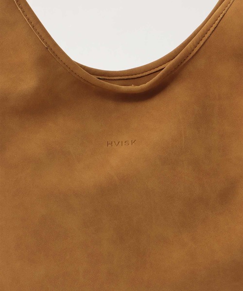 HVISK(ヴィスク)の「【HVISK/ヴィスク】Lola(ワンハンドルビッグトートバッグ 2602-151-012500)(トートバッグ・レディース・キャメル・FREE)」の7枚目の写真