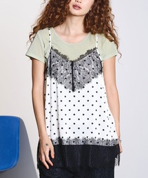 ROSE BUD | LACE TRIM CAMISOLE(キャミソール)