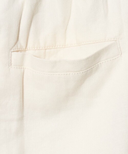green label relaxing（グリーンレーベルリラクシング）の「BREEZE LINEN ブリーズリネン ワイド パンツ 3 オフホワイト（その他パンツ・レディース・オフホワイト・44/TALL/34/40/SHORT/38/42/36）」の14枚目の写真