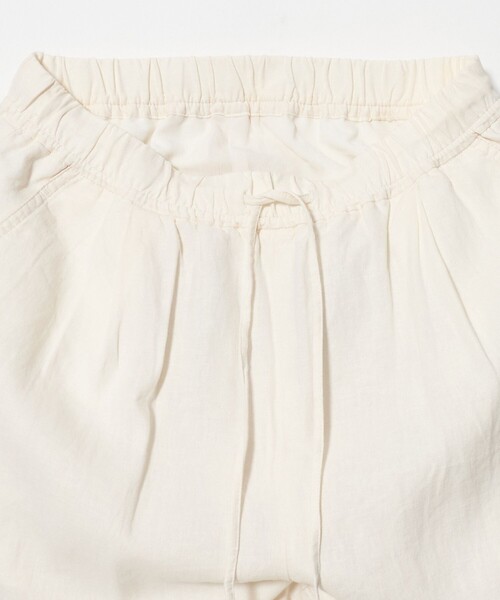 green label relaxing（グリーンレーベルリラクシング）の「BREEZE LINEN ブリーズリネン ワイド パンツ 3 オフホワイト（その他パンツ・レディース・オフホワイト・44/TALL/34/40/SHORT/38/42/36）」の15枚目の写真
