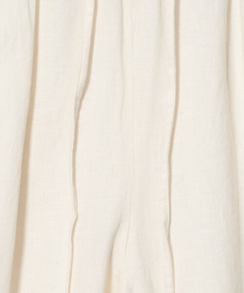 green label relaxing（グリーンレーベルリラクシング）の「BREEZE LINEN ブリーズリネン ワイド パンツ 3 オフホワイト（その他パンツ・レディース・オフホワイト・44/TALL/34/40/SHORT/38/42/36）」の17枚目の写真