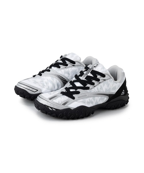 FILA(フィラ)の「FILA ECHAPPE V2 FLASH / フィラエシャッペブイシーブイ2フラッシュ(スニーカー・レディース・シルバーグレー・23.0cm/23.5cm/24.0cm/24.5cm/25.0cm/25.5cm/26.0cm)」の1枚目の写真