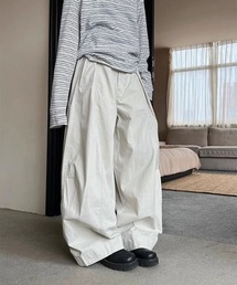 タック カーブバギーワークパンツ