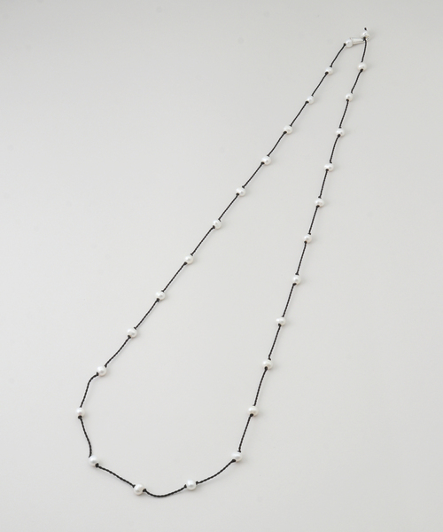 IENA(イエナ)の「TEINTE/タント CALLA WHITE PEARL LONG NL ネックレス TE-N-CA2602WH(ネックレス・レディース・ブラック・FREE)」の7枚目の写真