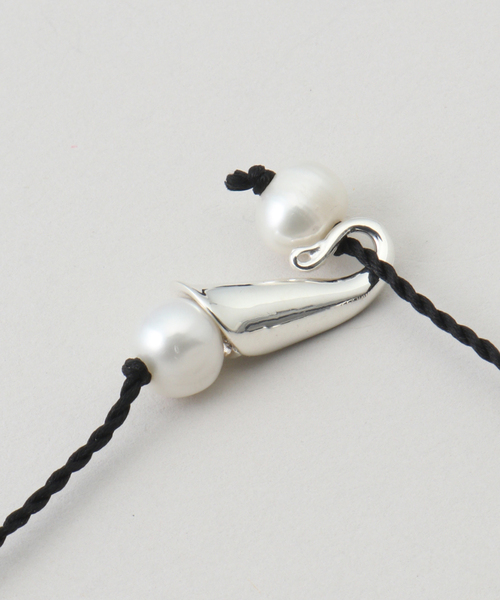 IENA(イエナ)の「TEINTE/タント CALLA WHITE PEARL LONG NL ネックレス TE-N-CA2602WH(ネックレス・レディース・ブラック・FREE)」の8枚目の写真
