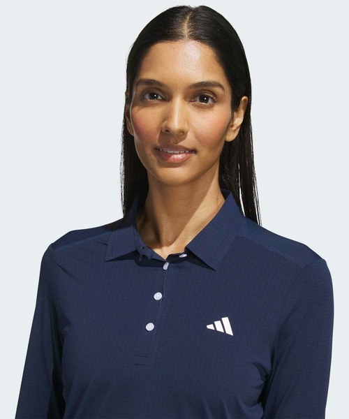 adidas（アディダス）の「アルティメット365 ツアー クライマクール ポロシャツ【adidas Golf/アディダスゴルフ】（ポロシャツ・レディース・ネイビー・SMALL/MEDIUM/LARGE/X-LARGE/XX-LARGE/X-SMALL）」の3枚目の写真
