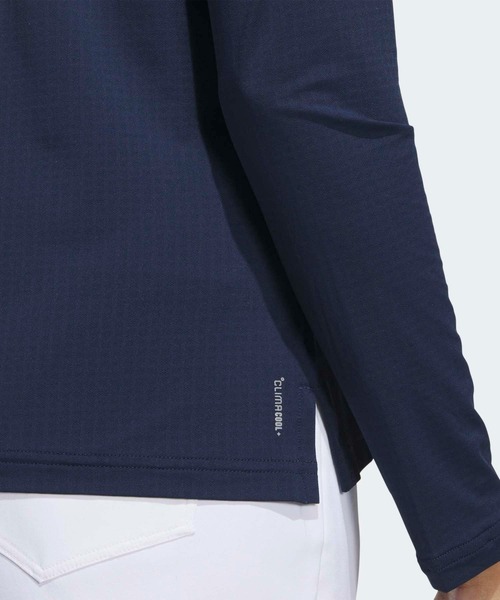adidas（アディダス）の「アルティメット365 ツアー クライマクール ポロシャツ【adidas Golf/アディダスゴルフ】（ポロシャツ・レディース・ネイビー・SMALL/MEDIUM/LARGE/X-LARGE/XX-LARGE/X-SMALL）」の4枚目の写真