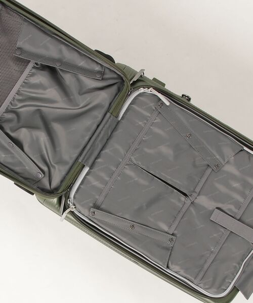 Samsonite（サムソナイト）の「サムソナイト FLATFORM スピナー 55/20 エキスパンダー FT メタリックグリーン（スーツケース/キャリーバッグ・メンズ・ダークグリーン系・S）」の17枚目の写真