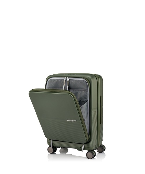 Samsonite（サムソナイト）の「サムソナイト FLATFORM スピナー 55/20 エキスパンダー FT メタリックグリーン（スーツケース/キャリーバッグ・メンズ・ダークグリーン系・S）」の8枚目の写真