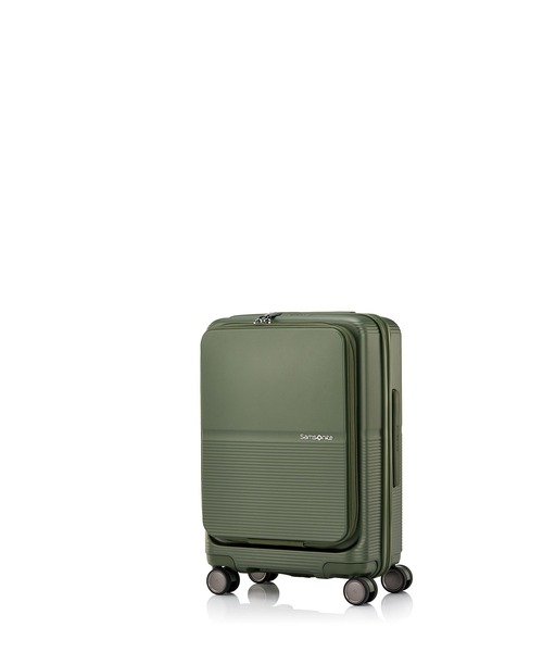 Samsonite（サムソナイト）の「サムソナイト FLATFORM スピナー 55/20 エキスパンダー FT メタリックグリーン（スーツケース/キャリーバッグ・メンズ・ダークグリーン系・S）」の2枚目の写真
