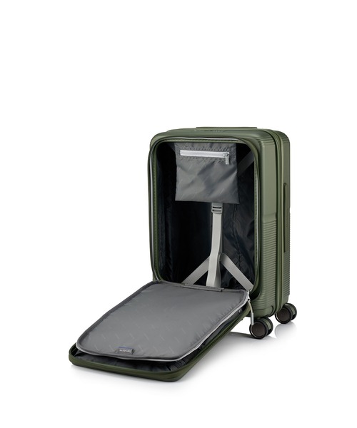 Samsonite（サムソナイト）の「サムソナイト FLATFORM スピナー 55/20 エキスパンダー FT メタリックグリーン（スーツケース/キャリーバッグ・メンズ・ダークグリーン系・S）」の9枚目の写真