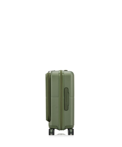 Samsonite（サムソナイト）の「サムソナイト FLATFORM スピナー 55/20 エキスパンダー FT メタリックグリーン（スーツケース/キャリーバッグ・メンズ・ダークグリーン系・S）」の4枚目の写真