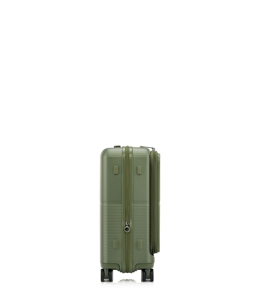 Samsonite（サムソナイト）の「サムソナイト FLATFORM スピナー 55/20 エキスパンダー FT メタリックグリーン（スーツケース/キャリーバッグ・メンズ・ダークグリーン系・S）」の6枚目の写真