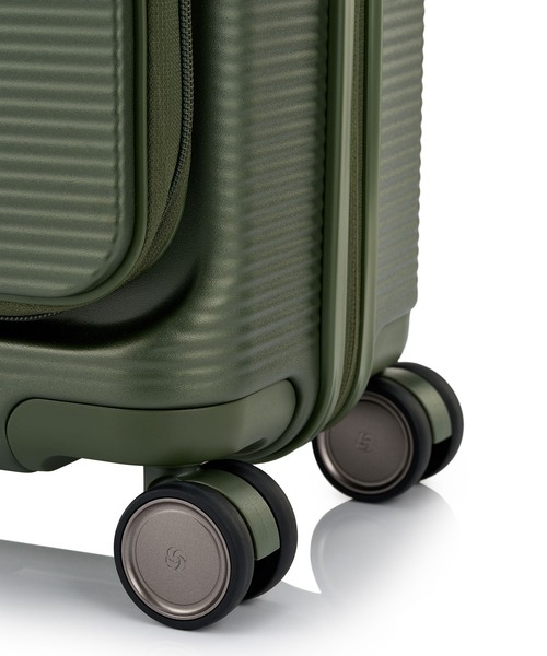 Samsonite（サムソナイト）の「サムソナイト FLATFORM スピナー 55/20 エキスパンダー FT メタリックグリーン（スーツケース/キャリーバッグ・メンズ・ダークグリーン系・S）」の12枚目の写真