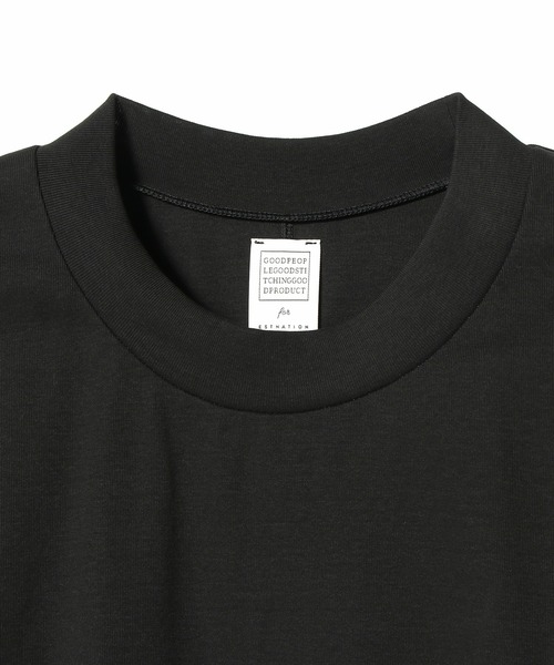 ESTNATION(エストネーション)の「GOOD PEOPLE GOOD STITCHING GOOD PRODUCT for ESTNATION / フレスカウルトラハイゲージTシャツワンピース(ワンピース・レディース・ホワイト/ブラック・FREE)」の5枚目の写真