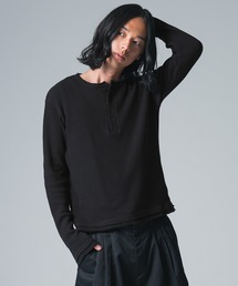 MDR（エムディアール）の「コンパクトワッフルヘンリーネック   サーマル 長袖Tシャツ（Tシャツ/カットソー）」