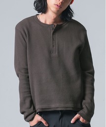 MDR（エムディアール）の「コンパクトヘンリーネックロンT（Tシャツ/カットソー）」
