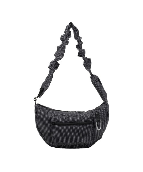Samansa Mos2(サマンサ モスモス)の「【Cross×Staff】ボトルポケ付/ハーフムーンフリルbag(ハンドバッグ・レディース・チャコールグレー/キャメル/オフホワイト・F)」の8枚目の写真