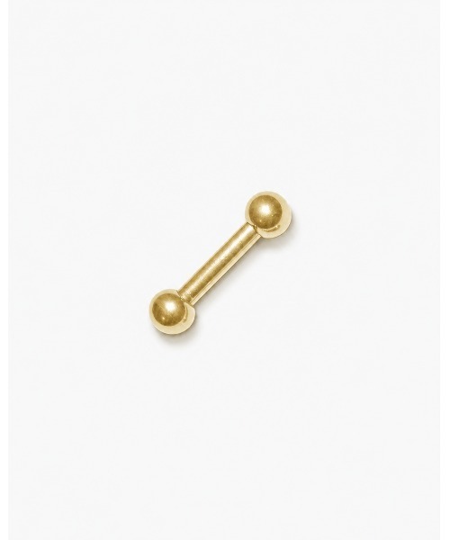 MORPH(モルフ)の「MORPH モルフ バーベル ボディーピアス 8ゲージ 8mm~16mm(ピアス(片耳用)・レディース・ゴールド・12/10/16/14/8)」の1枚目の写真