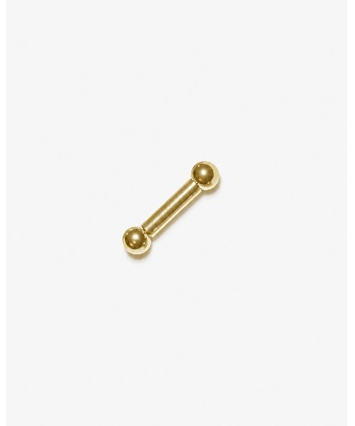 MORPH(モルフ)の「MORPH モルフ バーベル ボディーピアス 8ゲージ 8mm~16mm(ピアス(片耳用)・レディース・ゴールド・12/10/16/14/8)」の2枚目の写真