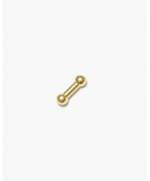 MORPH(モルフ)の「MORPH モルフ バーベル ボディーピアス 8ゲージ 8mm~16mm(ピアス(片耳用)・レディース・ゴールド・12/10/16/14/8)」の4枚目の写真