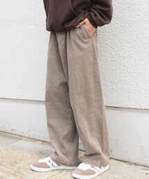 〈洗濯機可能〉ブリーチ コーデュロイ リラックス イージー パンツ◇