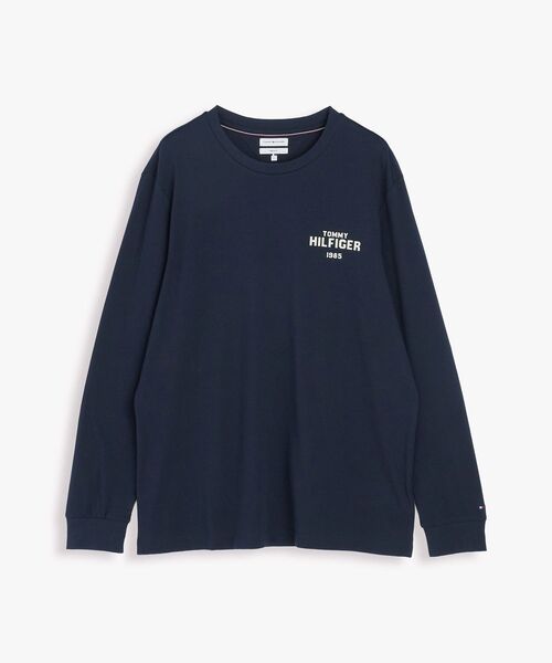 TOMMY HILFIGER(トミーヒルフィガー)の「1985グラフィックロングスリーブTシャツ(Tシャツ/カットソー・メンズ・ホワイト/ネイビー/グリーン・MEDIUM/SMALL/LARGE/X-LARGE)」の7枚目の写真