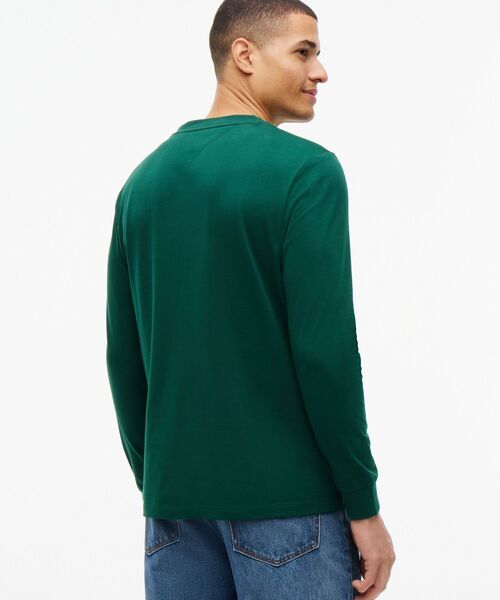TOMMY HILFIGER(トミーヒルフィガー)の「1985グラフィックロングスリーブTシャツ(Tシャツ/カットソー・メンズ・ホワイト/ネイビー/グリーン・MEDIUM/SMALL/LARGE/X-LARGE)」の10枚目の写真