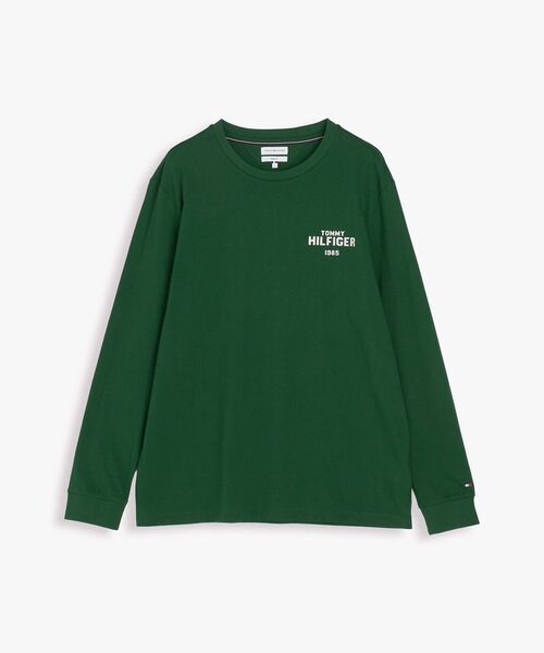 TOMMY HILFIGER(トミーヒルフィガー)の「1985グラフィックロングスリーブTシャツ(Tシャツ/カットソー・メンズ・ホワイト/ネイビー/グリーン・MEDIUM/SMALL/LARGE/X-LARGE)」の11枚目の写真