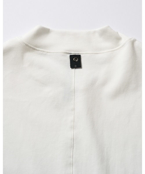 wjk（ダヴルジェイケイ）の「luxury cotton high back neck S/S（Tシャツ/カットソー・メンズ・ブラック/ネイビー/ホワイト・SMALL/MEDIUM/LARGE/X-LARGE）」の5枚目の写真