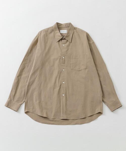 URBAN RESEARCH(アーバンリサーチ)の「new basic QUIET REGULAR SHIRTS(シャツ/ブラウス・メンズ・ベージュ/ブラウン/アイボリー・MEDIUM/LARGE)」の1枚目の写真