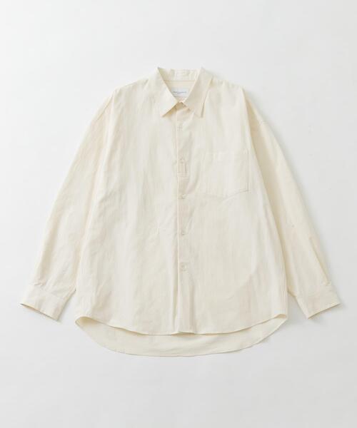 URBAN RESEARCH(アーバンリサーチ)の「new basic QUIET REGULAR SHIRTS(シャツ/ブラウス・メンズ・ベージュ/ブラウン/アイボリー・MEDIUM/LARGE)」の2枚目の写真
