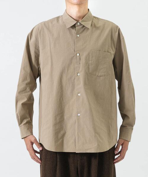 URBAN RESEARCH(アーバンリサーチ)の「new basic QUIET REGULAR SHIRTS(シャツ/ブラウス・メンズ・ベージュ/ブラウン/アイボリー・MEDIUM/LARGE)」の17枚目の写真