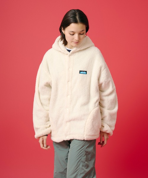 KAVU(カブー)の「KAVU/カブー Shaggy FS Parka/シャギーフラップスナップパーカー(パーカー・メンズ・ブラック/ネイビー/オリーブ/ナチュラル・SMALL/MEDIUM/LARGE)」の3枚目の写真