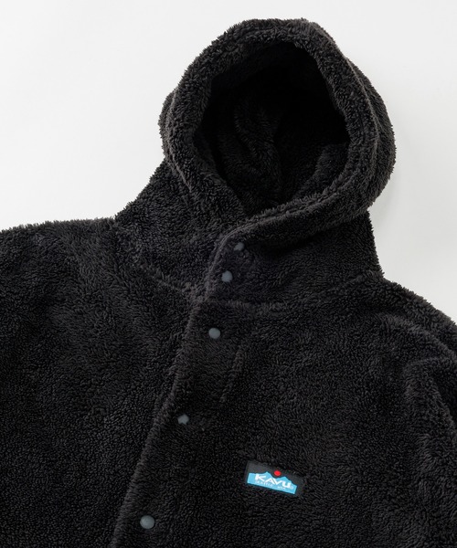 KAVU(カブー)の「KAVU/カブー Shaggy FS Parka/シャギーフラップスナップパーカー(パーカー・メンズ・ブラック/ネイビー/オリーブ/ナチュラル・SMALL/MEDIUM/LARGE)」の6枚目の写真