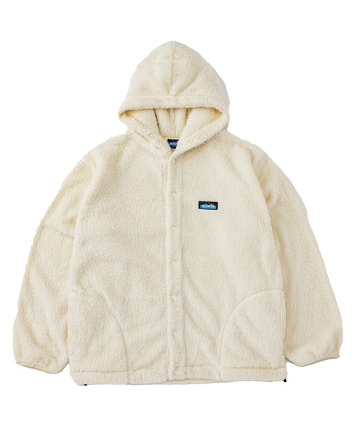 KAVU(カブー)の「KAVU/カブー Shaggy FS Parka/シャギーフラップスナップパーカー(パーカー・メンズ・ブラック/ネイビー/オリーブ/ナチュラル・SMALL/MEDIUM/LARGE)」の8枚目の写真