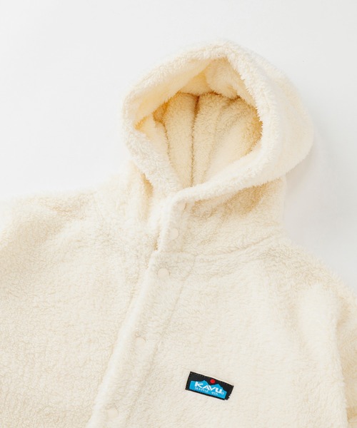 KAVU(カブー)の「KAVU/カブー Shaggy FS Parka/シャギーフラップスナップパーカー(パーカー・メンズ・ブラック/ネイビー/オリーブ/ナチュラル・SMALL/MEDIUM/LARGE)」の10枚目の写真