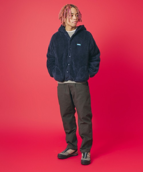 KAVU(カブー)の「KAVU/カブー Shaggy FS Parka/シャギーフラップスナップパーカー(パーカー・メンズ・ブラック/ネイビー/オリーブ/ナチュラル・SMALL/MEDIUM/LARGE)」の20枚目の写真