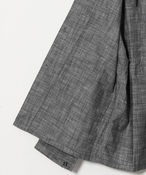 green label relaxing(グリーンレーベルリラクシング)の「【別注】【WEB限定】<3/2 WORKS>シャンブレー カバーオール シャツアウター(カバーオール・メンズ・ブラック/ネイビー・L/M/S/XL)」の19枚目の写真