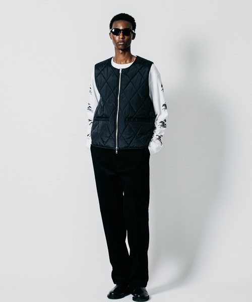 CRIMIE(クライミー)の「CORDUROY RELAX RUDE TROUSERS(スラックス・メンズ・ブラック/チャコールグレー・XXL/XL/L/M/S)」の3枚目の写真