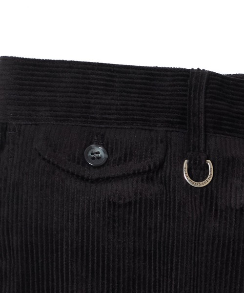CRIMIE(クライミー)の「CORDUROY RELAX RUDE TROUSERS(スラックス・メンズ・ブラック/チャコールグレー・XXL/XL/L/M/S)」の7枚目の写真
