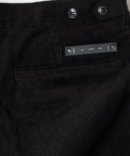 CRIMIE(クライミー)の「CORDUROY RELAX RUDE TROUSERS(スラックス・メンズ・ブラック/チャコールグレー・XXL/XL/L/M/S)」の8枚目の写真