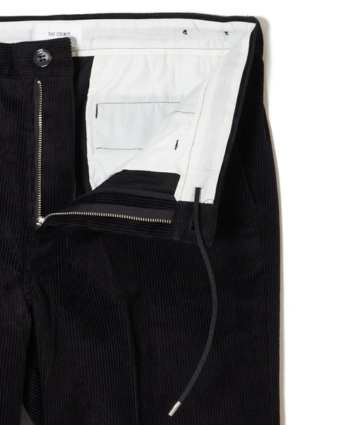 CRIMIE(クライミー)の「CORDUROY RELAX RUDE TROUSERS(スラックス・メンズ・ブラック/チャコールグレー・XXL/XL/L/M/S)」の9枚目の写真