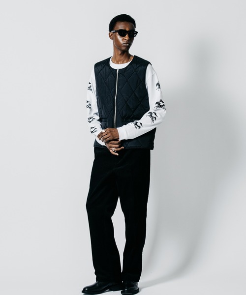 CRIMIE(クライミー)の「CORDUROY RELAX RUDE TROUSERS(スラックス・メンズ・ブラック/チャコールグレー・XXL/XL/L/M/S)」の16枚目の写真