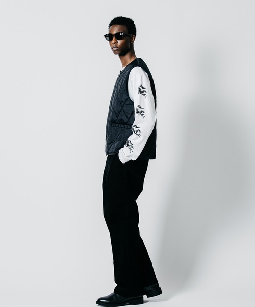 CRIMIE(クライミー)の「CORDUROY RELAX RUDE TROUSERS(スラックス・メンズ・ブラック/チャコールグレー・XXL/XL/L/M/S)」の20枚目の写真