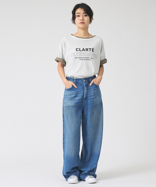 AGOLDE(エーゴールドイー)の「【AGOLDE/エーゴールドイー】ROUNDED BAGGY EXPRESSION / バギーデニムパンツ(デニムパンツ・レディース・ブルー・27/26/25/24)」の2枚目の写真