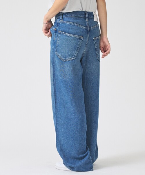 AGOLDE(エーゴールドイー)の「【AGOLDE/エーゴールドイー】ROUNDED BAGGY EXPRESSION / バギーデニムパンツ(デニムパンツ・レディース・ブルー・27/26/25/24)」の9枚目の写真