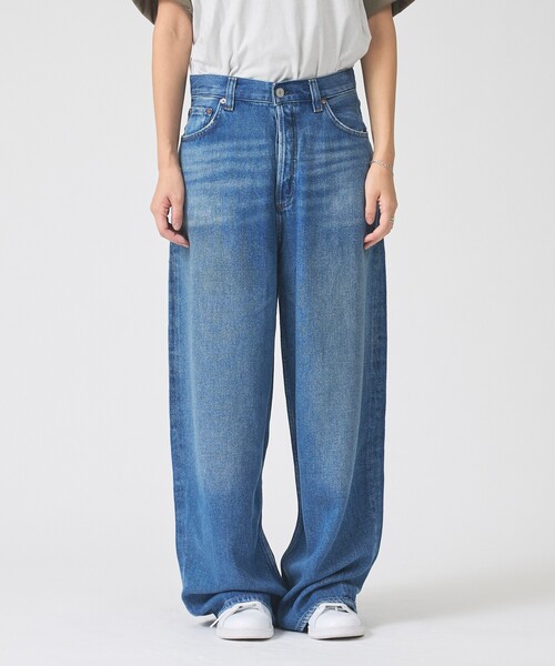 AGOLDE(エーゴールドイー)の「【AGOLDE/エーゴールドイー】ROUNDED BAGGY EXPRESSION / バギーデニムパンツ(デニムパンツ・レディース・ブルー・27/26/25/24)」の10枚目の写真