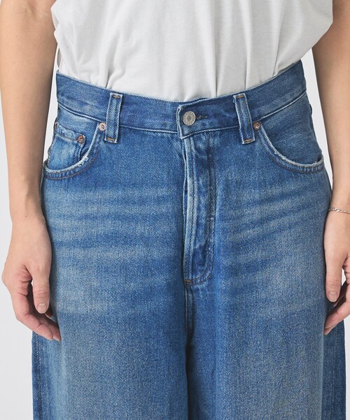AGOLDE(エーゴールドイー)の「【AGOLDE/エーゴールドイー】ROUNDED BAGGY EXPRESSION / バギーデニムパンツ(デニムパンツ・レディース・ブルー・27/26/25/24)」の14枚目の写真